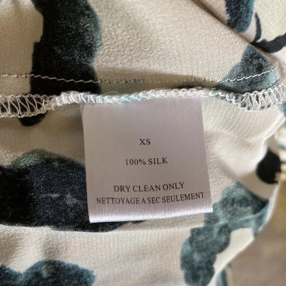 BROCHU WALKER Extra Small Dallan Silk Leopard Animal Print Sheath Work Dress - Picture 12 of 12